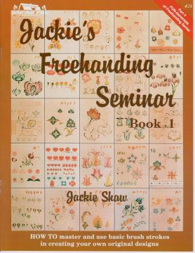 Jackie's Freehanding Seminar Book 1 - Jackie Shaw - OOP